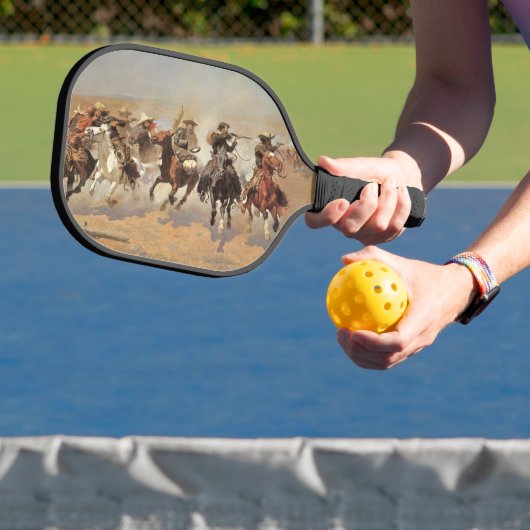 cowboys, een slag voor hout van Remington Pickleball Paddle (Insitu)
