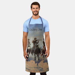 cowboys, een slag voor hout van Remington Schort