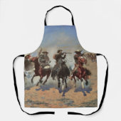 cowboys, een slag voor hout van Remington Schort (Voorkant)