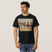 cowboys, een slag voor hout van Remington T-shirt (Voorkant volledig)