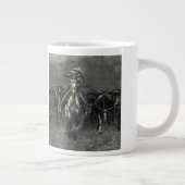 cowboys, een Stampede van Frederic Remington Grote Koffiekop (Rechts)