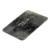  cowboys, een Stampede van Frederic Remington Magneet (Linkerzijde)