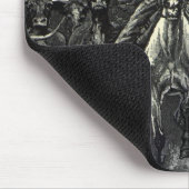  cowboys, een Stampede van Frederic Remington Muismat (Hoek)