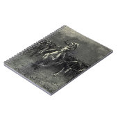 cowboys, een Stampede van Frederic Remington Notitieboek (Linkerzijde)