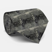 cowboys, een Stampede van Frederic Remington Stropdas (Opgerold)