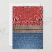 Cowboys en Indianen op uitnodiging (Achterkant)