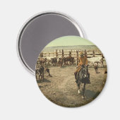 Cowboys en Koeien Magneet (Voorkant / Achterkant)