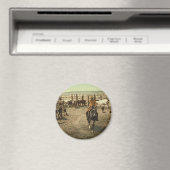 Cowboys en Koeien Magneet (Insitu (Vaatwasser))