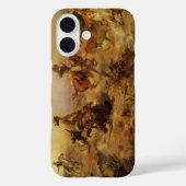  cowboys, geJerkeerd door CM Russell Case-Mate iPhone Case (Achterkant)