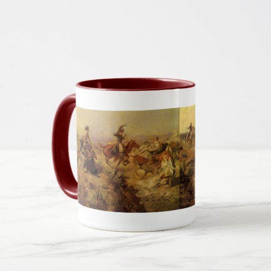 cowboys, geJerkeerd door CM Russell Mok (Voorkant links)