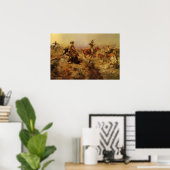 cowboys, geJerkeerd door CM Russell Poster (Thuiskantoor)