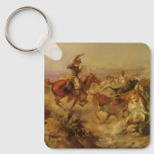  cowboys, geJerkeerd door CM Russell Sleutelhanger (Voorkant)