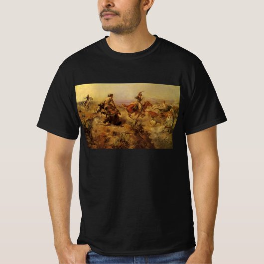 cowboys, geJerkeerd door CM Russell T-shirt