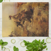  cowboys, geJerkeerd door CM Russell Theedoek (Gevouwen)