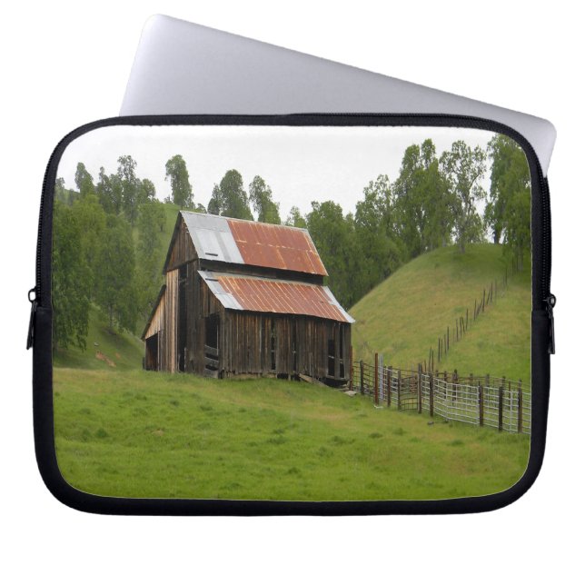 Cowboy's herinneringen.... laptop sleeve (Voorkant)