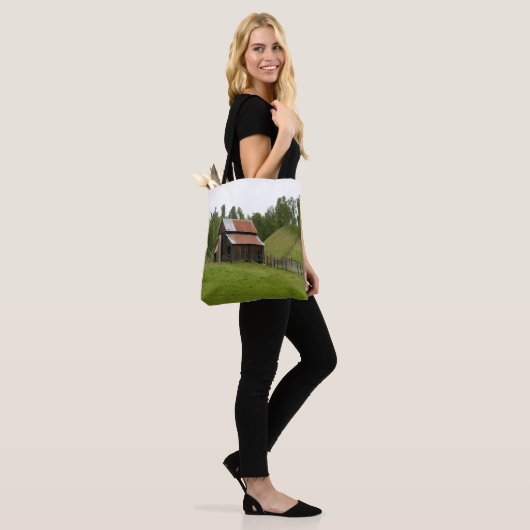 Cowboy's herinneringen.... tote bag (Op model)
