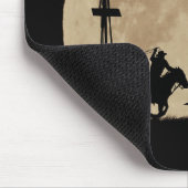 Cowboys in het koninkrijk der Moonlight Muismat (Hoek)