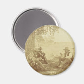 Cowboys Kaffee Magneet (Voorkant / Achterkant)