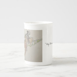 Cowboys Ochtendkopje koffie Bassie Porselein Kop