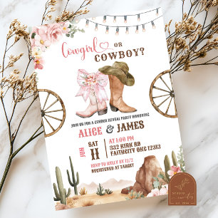 Cowboys Of Cowgirls Geslacht Reveal Kaart