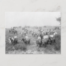 Cowboys on Horseback Briefkaart