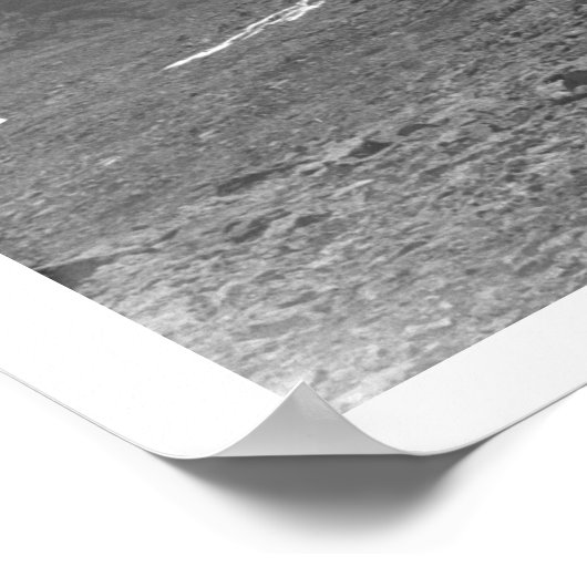 Cowboys op een bergkam poster (Hoek)