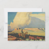  cowboys, open bereik door Maynard Dixon (Voorkant)