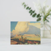 cowboys, open bereik door Maynard Dixon (Staand voorkant)