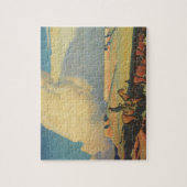  cowboys, open bereik door Maynard Dixon Legpuzzel (Verticaal)