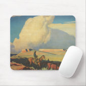 cowboys, open bereik door Maynard Dixon Muismat (Met muis)