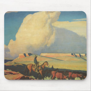  cowboys, open bereik door Maynard Dixon Muismat
