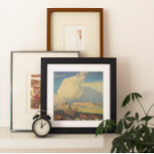  cowboys, open bereik door Maynard Dixon Poster