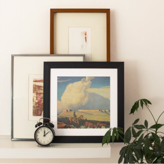  cowboys, open bereik door Maynard Dixon Poster