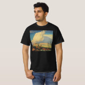  cowboys, open bereik door Maynard Dixon T-shirt (Voorkant volledig)