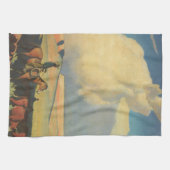  cowboys, open bereik door Maynard Dixon Theedoek (Horizontaal)