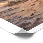 Cowboys roping a steer, 1897 (olie op doek) poster (Hoek)