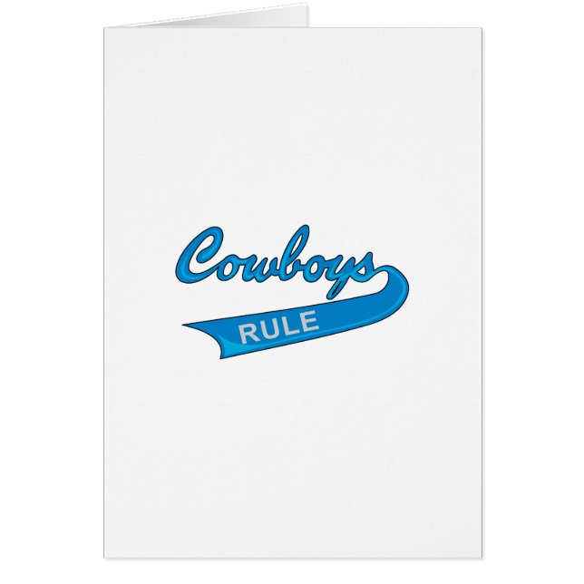 COWBOYS RULE (Voorkant)