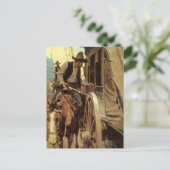 cowboys The Admirable Outlaw by NC Wyeth Briefkaart (Staand voorkant)