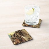  cowboys The Admirable Outlaw by NC Wyeth Drankjes Onderzetter (Rechterzijde)