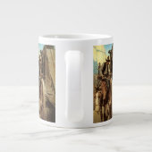  cowboys The Admirable Outlaw by NC Wyeth Grote Koffiekop (Achterkant)