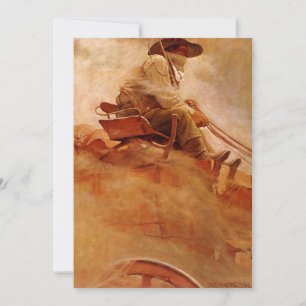  cowboys The Ore Wagon by NC Wyeth