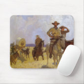  cowboys, The Parkman Outfit by NC Wyeth Muismat (Met muis)