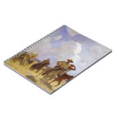  cowboys, The Parkman Outfit by NC Wyeth Notitieboek (Linkerzijde)