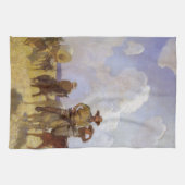 cowboys, The Parkman Outfit by NC Wyeth Theedoek (Horizontaal)