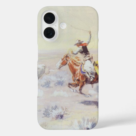 Cowboys uit de Bar Triangle door CM Russell Case-Mate iPhone Case (Achterkant)