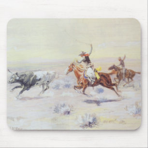 Cowboys uit de Bar Triangle door CM Russell Muismat