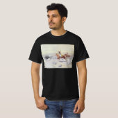 Cowboys uit de Bar Triangle door CM Russell T-shirt (Voorkant volledig)