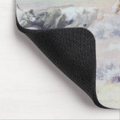 Cowboys van CM Russell uit de Bar-driehoek Muismat (Hoek)