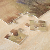 Cowboys Vangen een Wolf met een touw Lasso Legpuzzel (Zijkant)