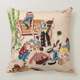 Cowboys - Wallpaper - Wilde West Kussen